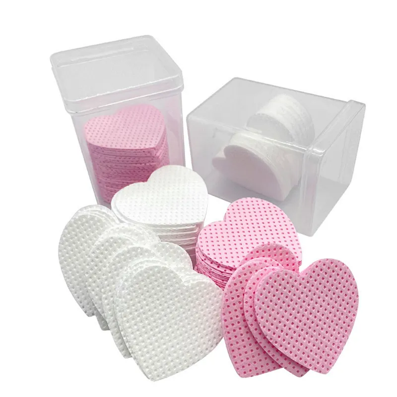 Eyelash Glue Remover Nails Cleaning Cotton Pad